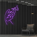 Smoking Neon Sign