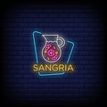 Spanish Sangria Neon Sign Perfect for Bars & Events