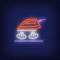 Steaming Iron Neon Sign Perfect For Your business
