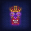 Terrible Tiki Idol Neon Sign