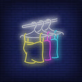 Tops On Hanger Neon Sign Perfect For Your Business