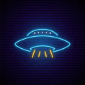 UFO Neon Sign