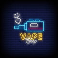 Vape Shop Neon Sign Perfect For Your Business
