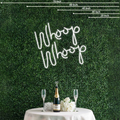 Whoop Whoop Neon Sign Perfect For Creating A Loving Atmosphere