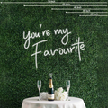 You're My Favourite Neon Sign Perfect For Creating A Loving Atmosphere