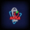 Apple Juice Neon Sign Perfect for Bars & Events