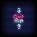 Bakery Shop Neon Sign Perfect For Business Environment