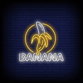 Banana Neon Sign