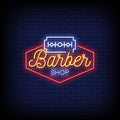 Barber Shop Neon Sign Perfect For Business Environment