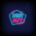 Best Buy Neon Sign