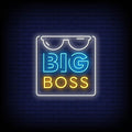 Big Boss Neon Sign Perfect For Business Environment
