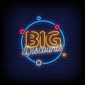 Big Discount Neon Sign