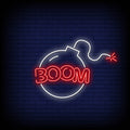 Boom Neon Sign