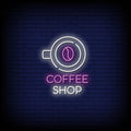 Coffee Shop Neon Sign