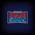 Coming Soon Neon Sign Perfect For Shop & Store