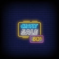 Crazy Sale Neon Sign