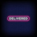 Delivered Neon Sign Perfect For Business Environment