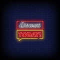 Discount Today Neon Sign Perfect For Shop & Store