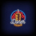 Doner Kebab Neon Sign