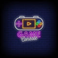 Game Console Neon Multicolor Sign - Pink Neon Sign