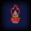 Hot Pizza Neon Sign