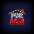 House Sale Neon Sign Perfect For Business Environment