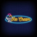 Ice Cream Neon Sign