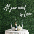 All you need is Love 47x17 inches Perfect for Creating a Loving Atmosphere