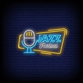 Jazz Festival Neon Sign