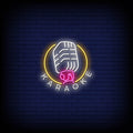 Karaoke Neon Sign Perfect for Bars & Karaoke Lounges