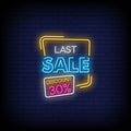 Last Sale Neon Sign Perfect For Shop & Store
