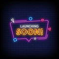 Launching Soon Neon Sign Perfect For Shop & Store