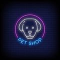 Pet Shop Neon Sign Perfect For Business Environment
