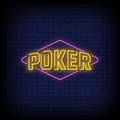 Poker Neon Sign
