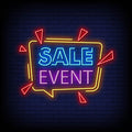 Sale Event Neon Sign Perfect For Shop & Store