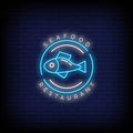 Seafood Restaurant Neon Sign