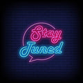 Stay Tuned Multicolor Neon Sign - Neon Pink Aesthetic
