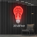Brain light blow neon sign  20