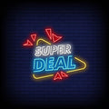 Super Deal Neon Sign Perfect For Shop & Store