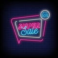 Super Sale Neon Sign - Pink Neon Sign