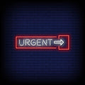 Urgent Neon Sign