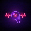 Vinyl Neon Sign