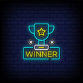 Winner Neon Sign